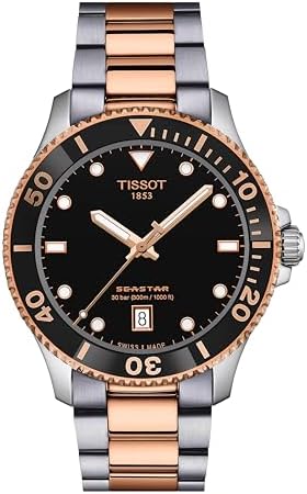 Amazon.com: Tissot Seastar 1000 Quartz 40mm Black for Men